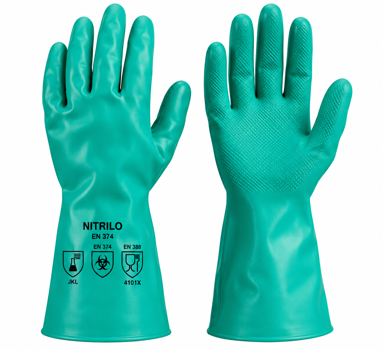 Luvas Químicas em Nitrilo