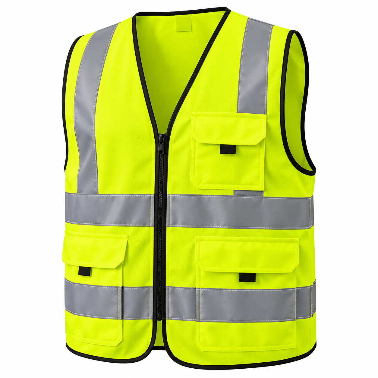 Colete de Alta Visibilidade Amarelo